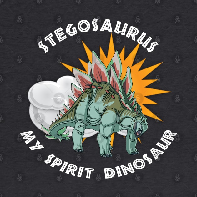 My Stegosaurus Dinosaur Spirit Design by Terra Fossil Merch